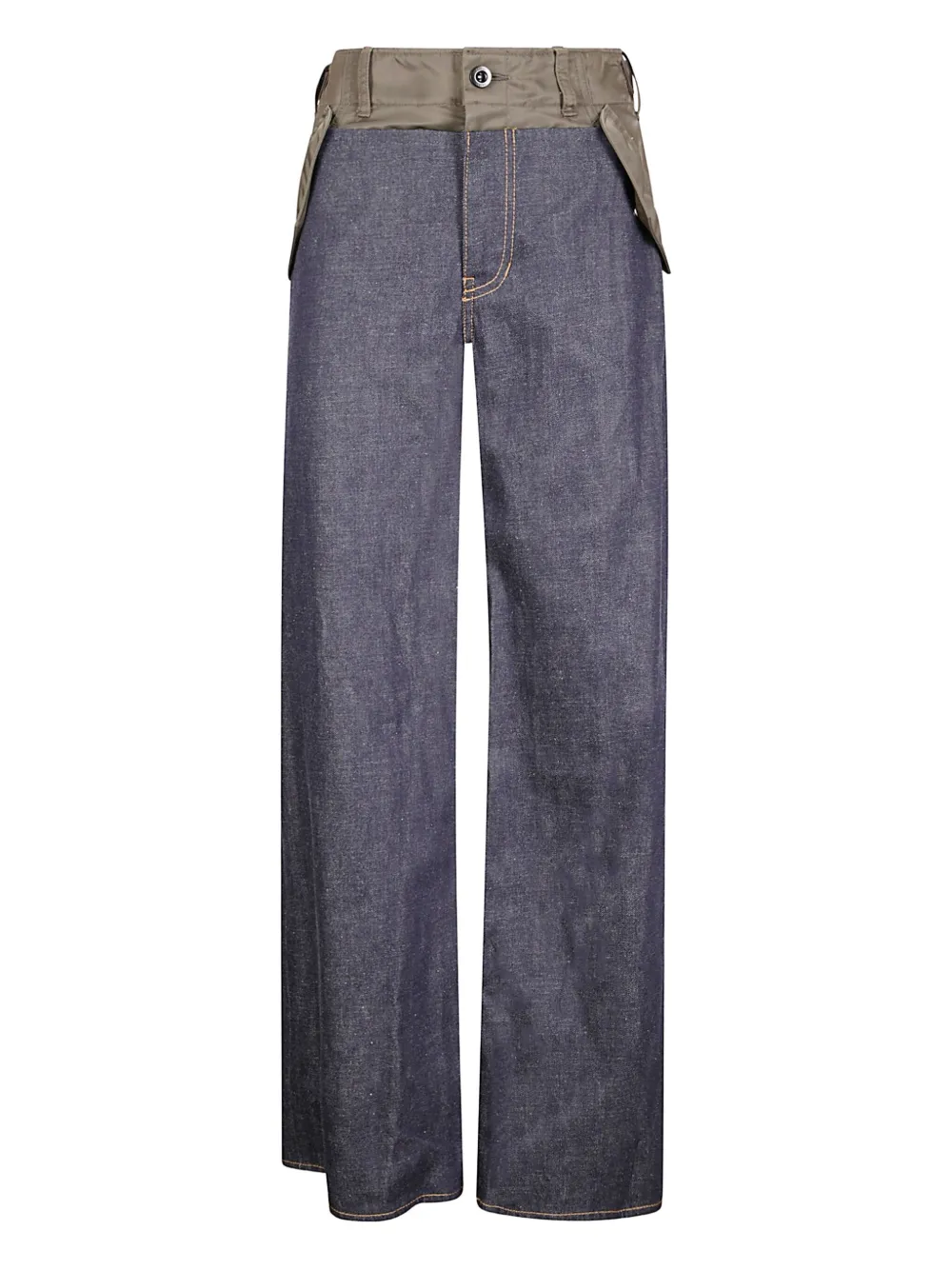 

Джинсы с накладными карманами Sacai, синий