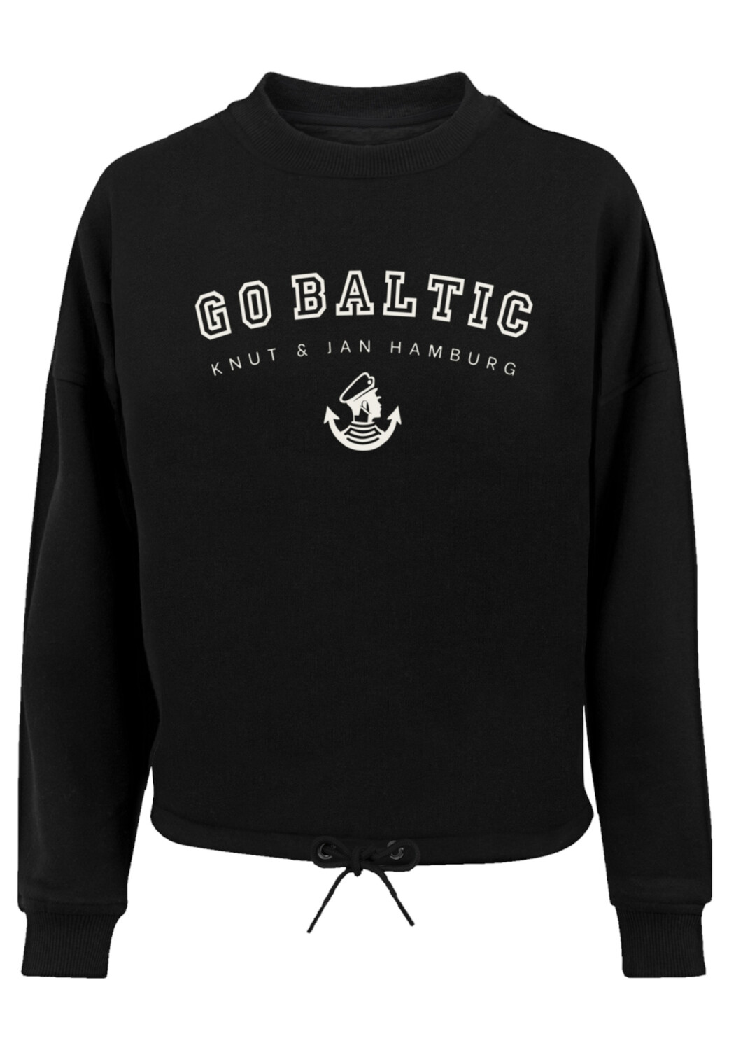 

Толстовка F4NT4STIC Oversize Go Baltic Knut & Jan Hamburg, черный