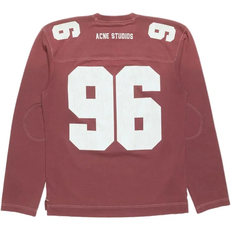Футболка Midsummer Capsule Collection SS26 Acne Studios Faded Red — фото 3