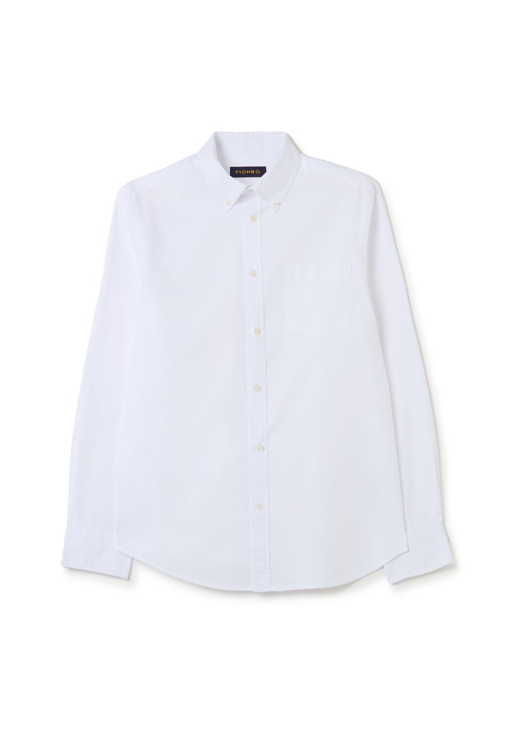 

Рубашка OXFORD WITH BUTTON-DOWN COLLAR PIOMBO, белый