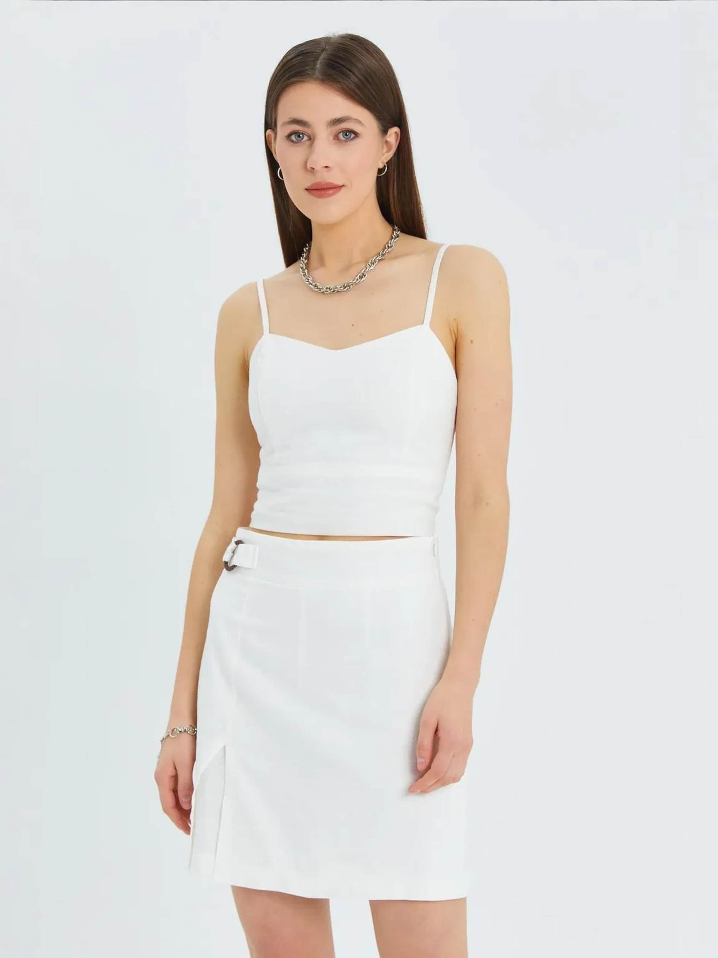 

MixRay Топ в цвете Off White