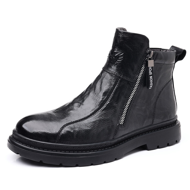

Ботинки мужские Yedani, цвет Black Fleece-Lined