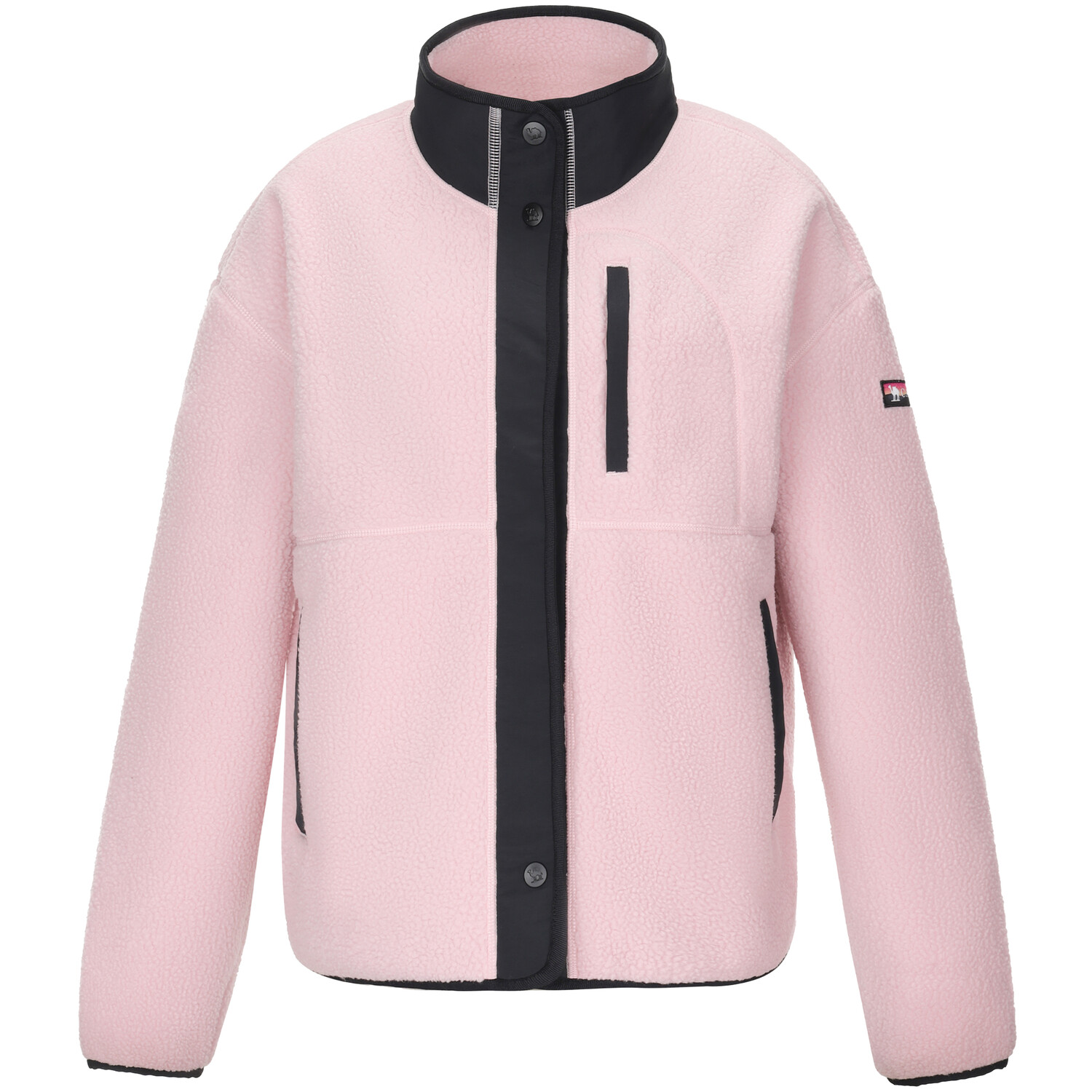 

Теплая флисовая куртка из бархата для женщин Camel, цвет Beige White/Oak Gray