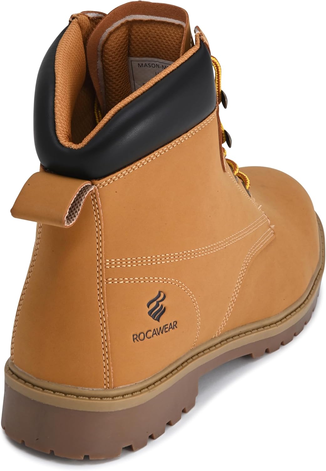 Мужские ботинки Rocawear с стальным носком на шнуровке, Wheat — фото 4