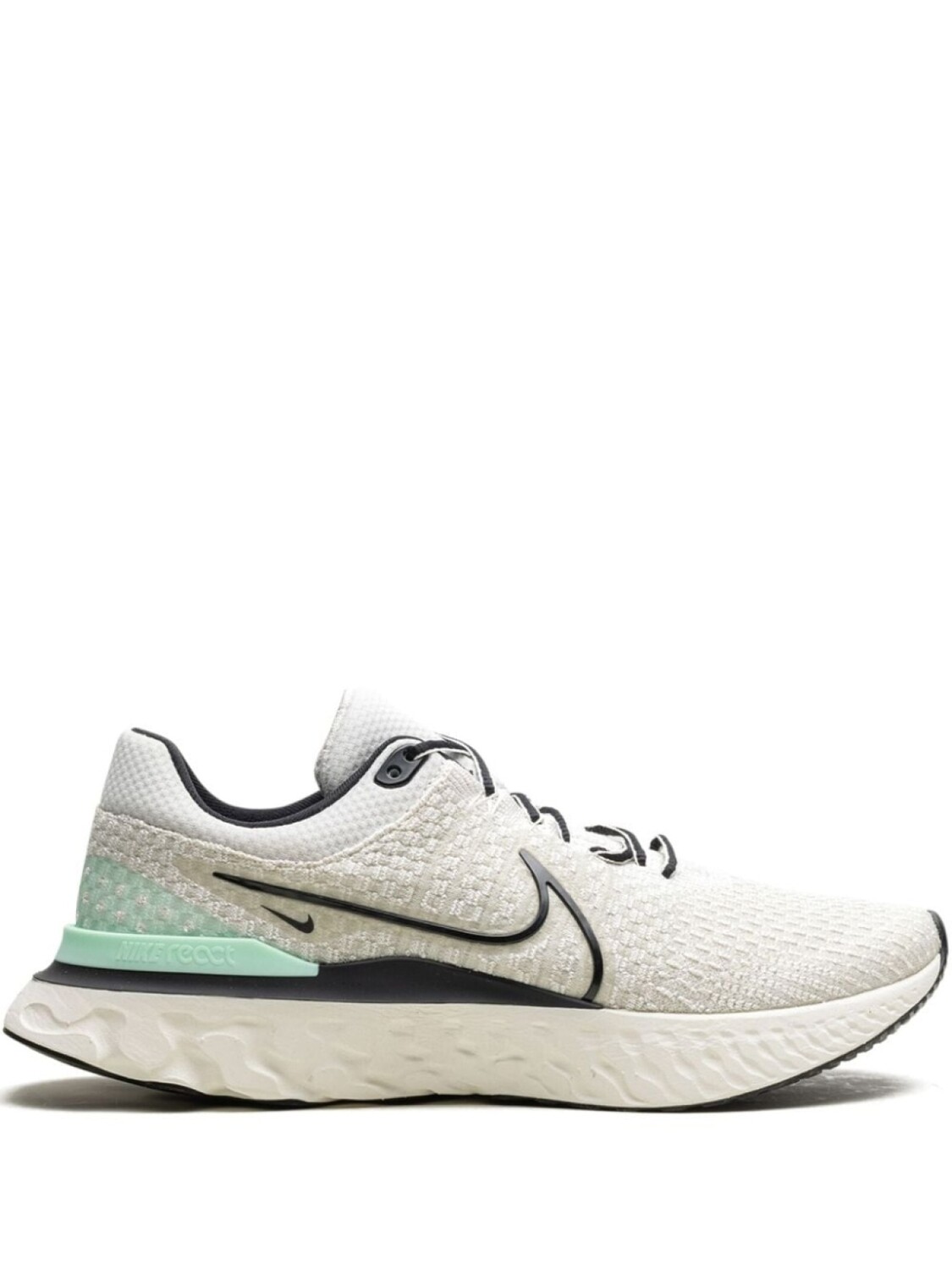 

Кроссовки React Infinity Run Flyknit 3 Phantom/Black/Mint Nike, белый