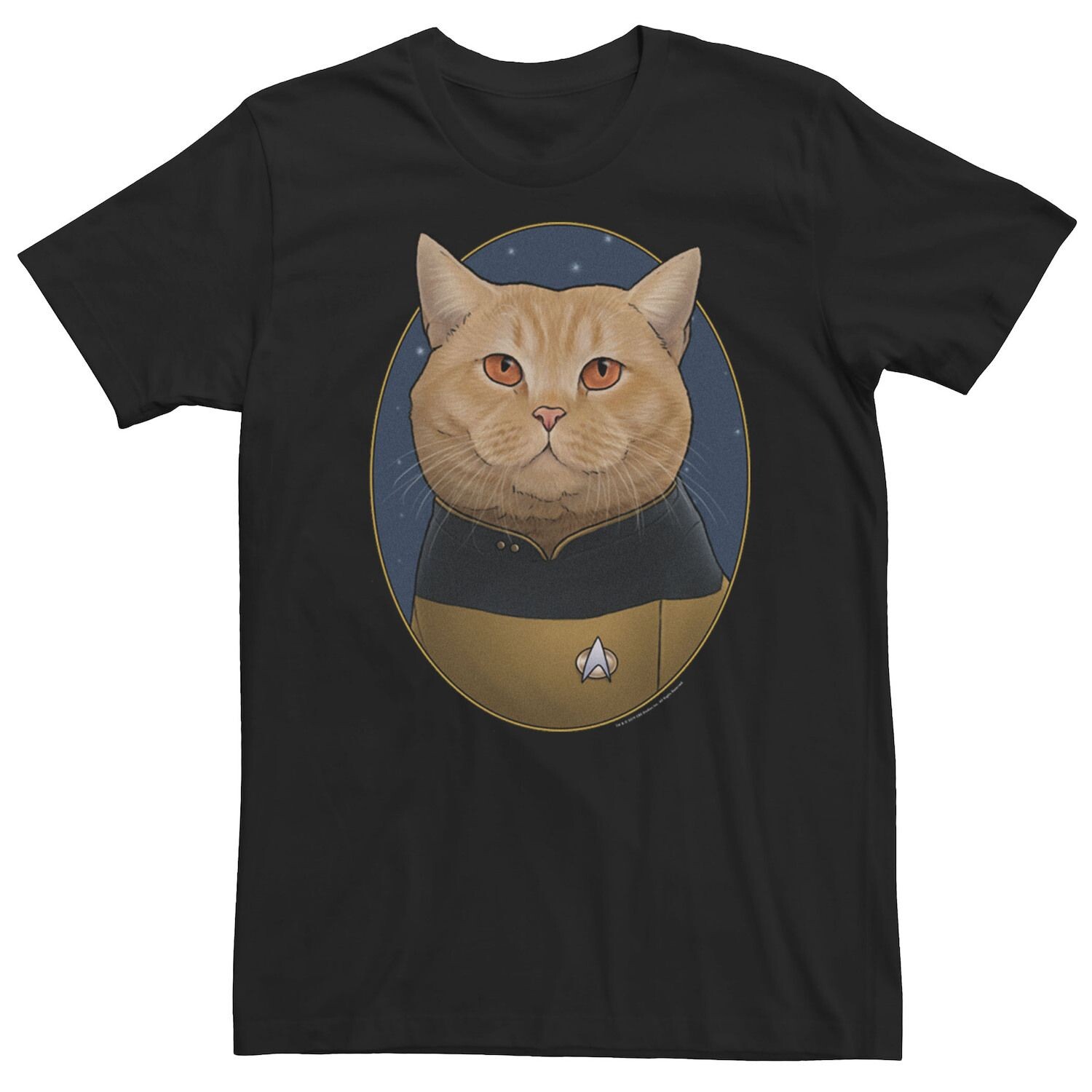 

Мужская футболка Star Trek Obrien Cat Formation Licensed Character