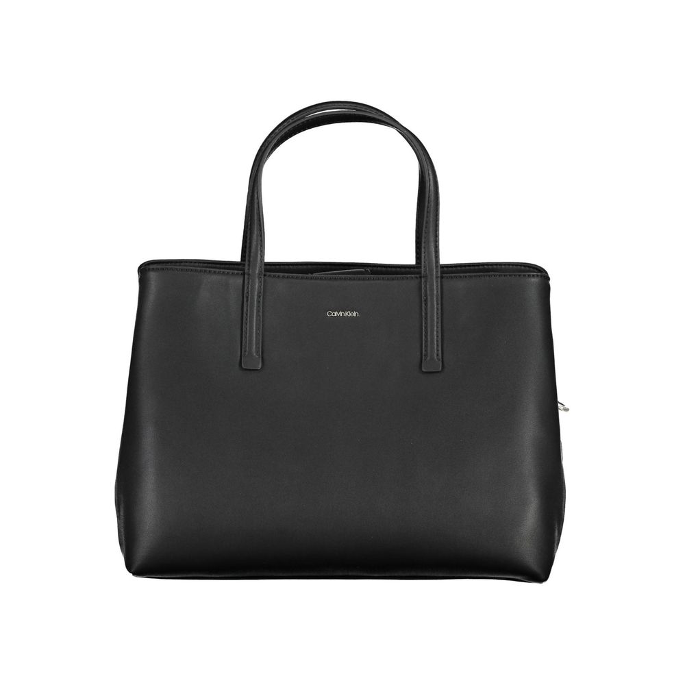 

Черная сумка из полиэстера Calvin Klein, черный
