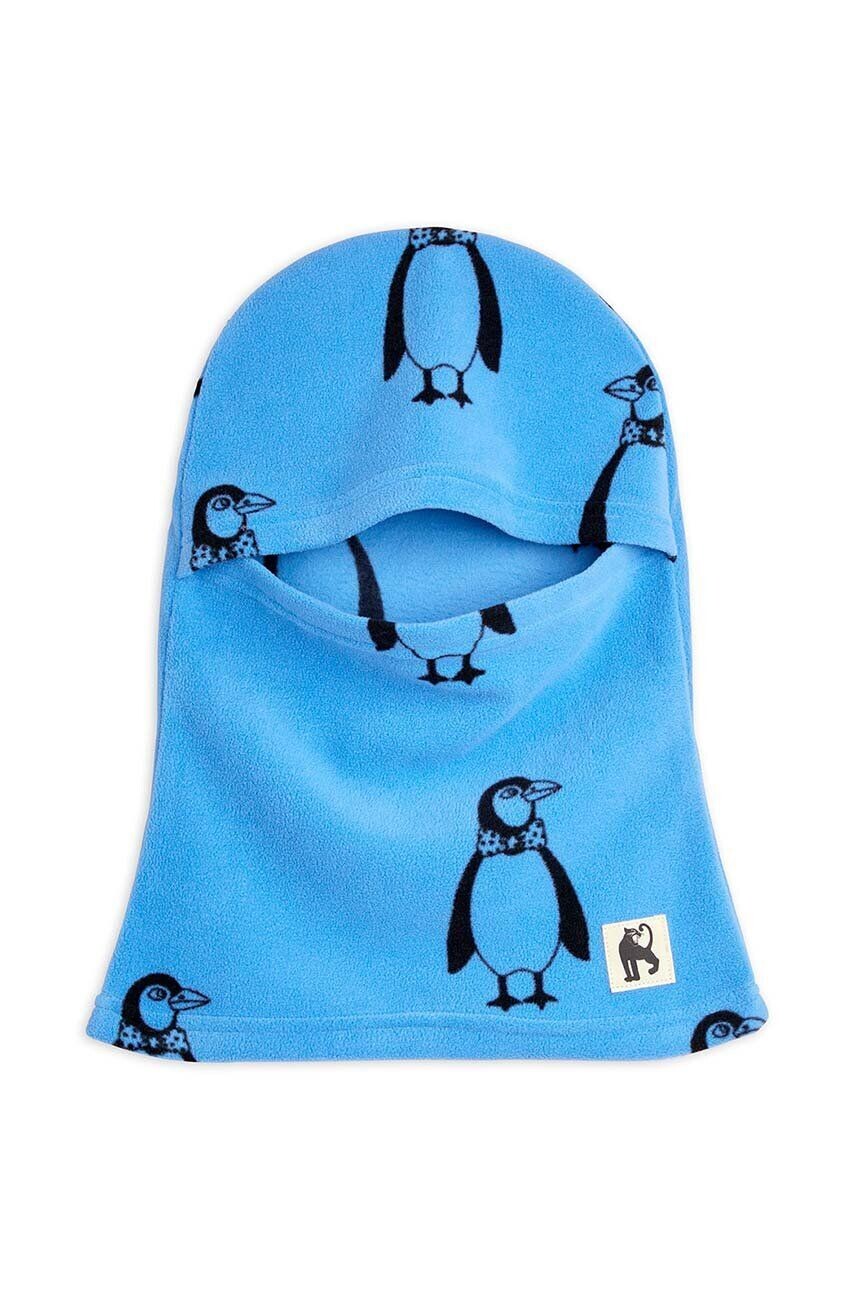 

Балаклава Mini Rodini Penguin, синий