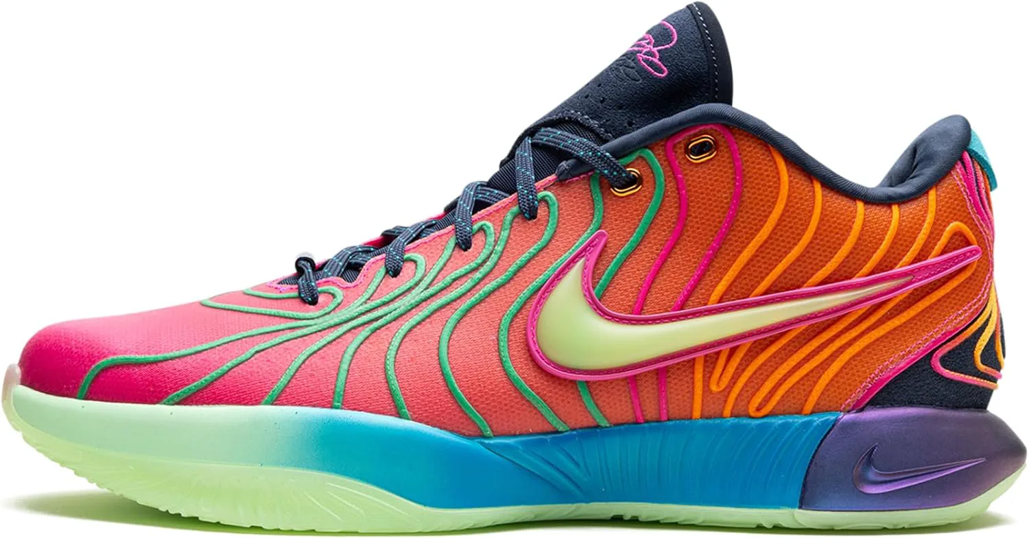 Мужские кроссовки Nike Lebron XXI, синий/фуксия