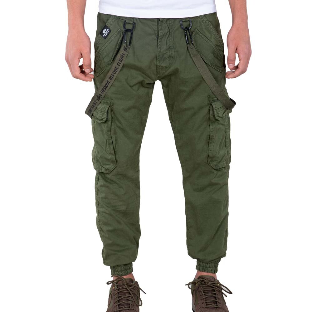 

Брюки Alpha Industries Utility, зеленый