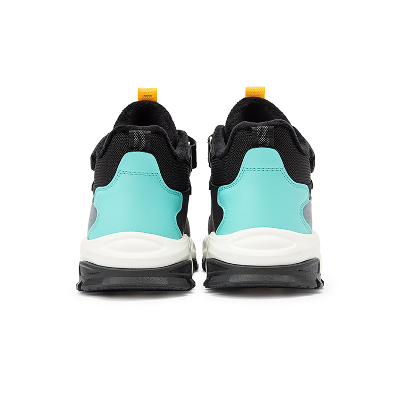 XTEP Теплая противоскользящая устойчивая к истиранию утепленная обувь Black Contour Gray Kids' — фото 3