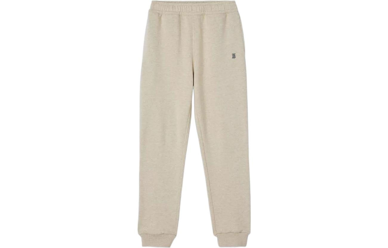 

Спортивные брюки из смеси кашемира и хлопка Burberry, Soft Yellow Heather Gray