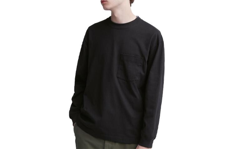 

UNIQLO Футболка унисекс, цвет Black