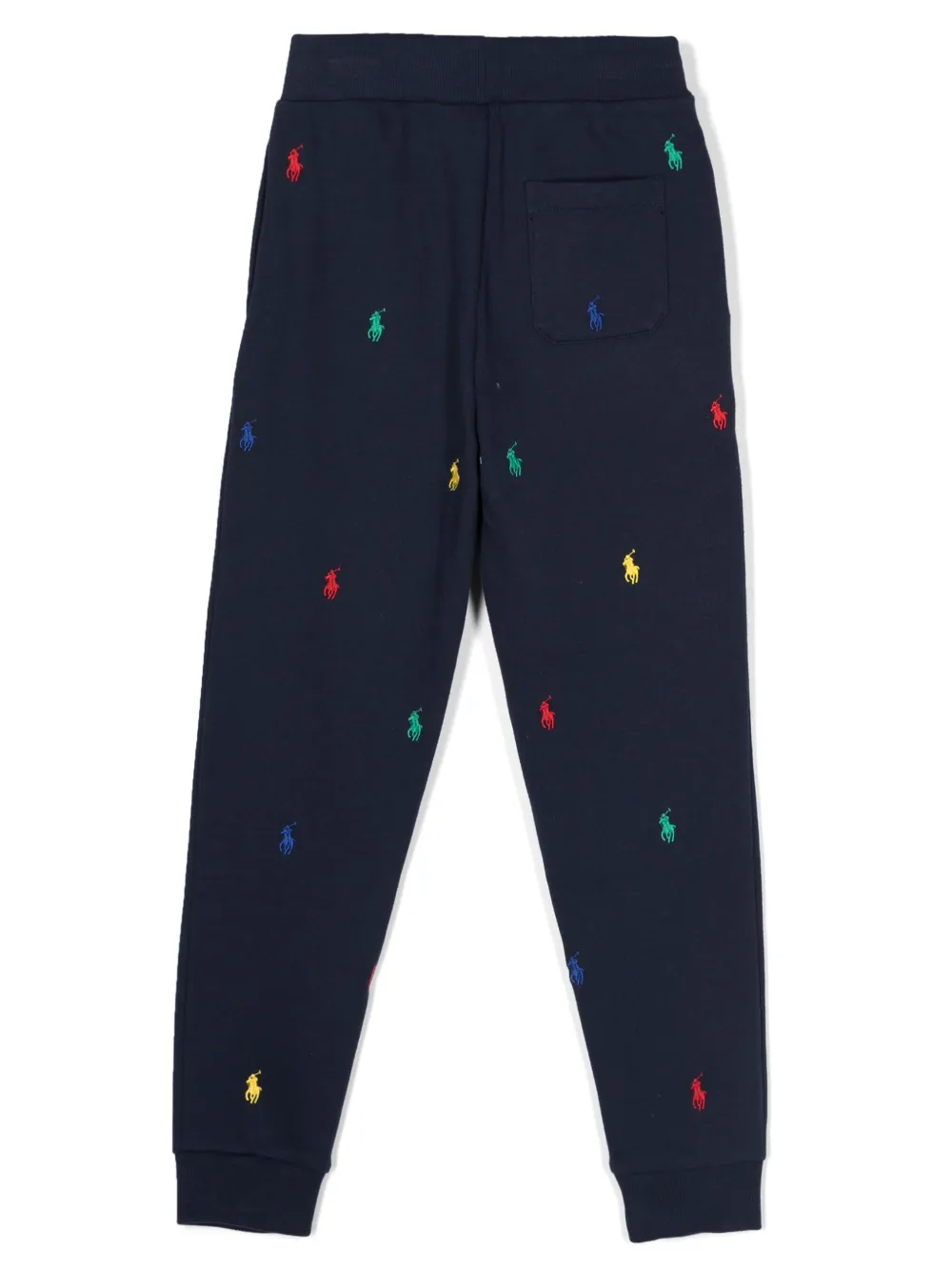 Спортивные брюки с логотипом Polo Pony Polo Ralph Lauren Kids, синий — фото 2