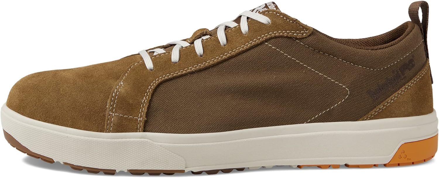 Timberland PRO мужские рабочие туфли Berkley Oxford с композитным защитным носком, Brown/Beige V1 — фото 4