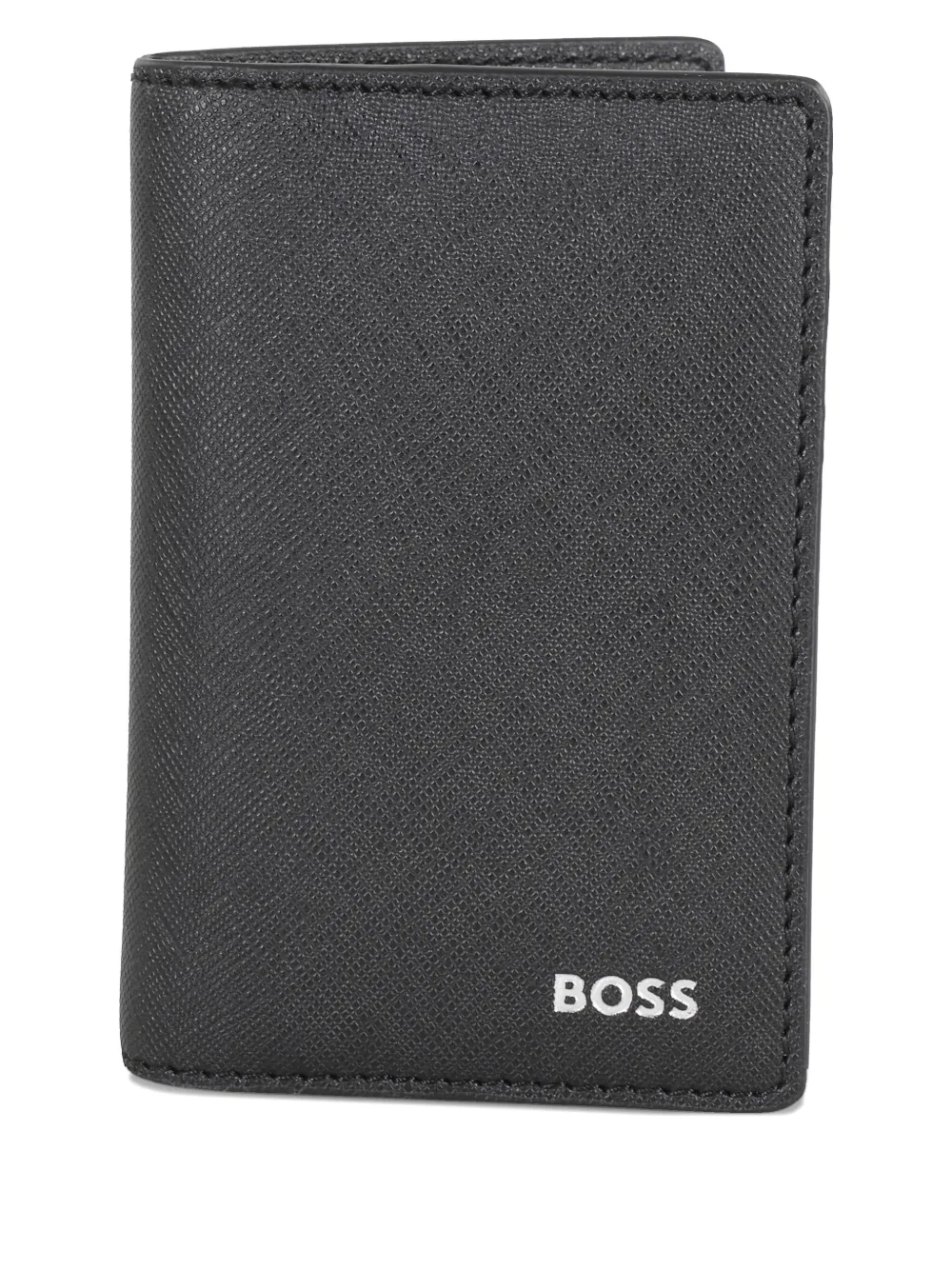 

Кошелек с логотипом BOSS, черный
