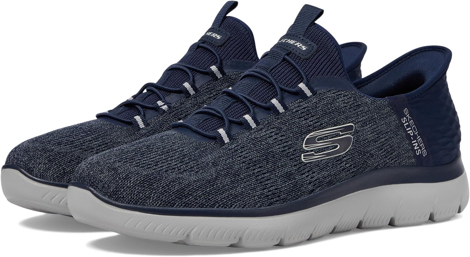 

Кроссовки Summits Key Pace Hands Free Slip-In SKECHERS, темно-синий