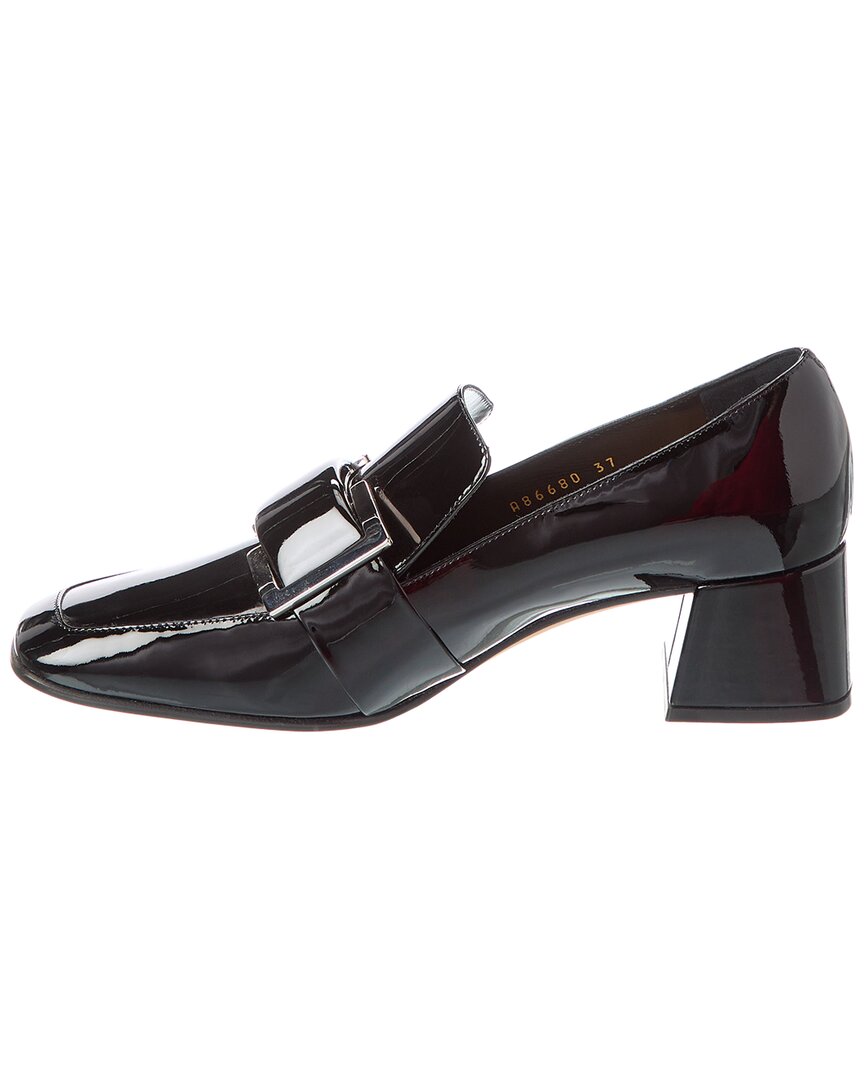 Sergio Rossi Patent Pump, черный — фото 2