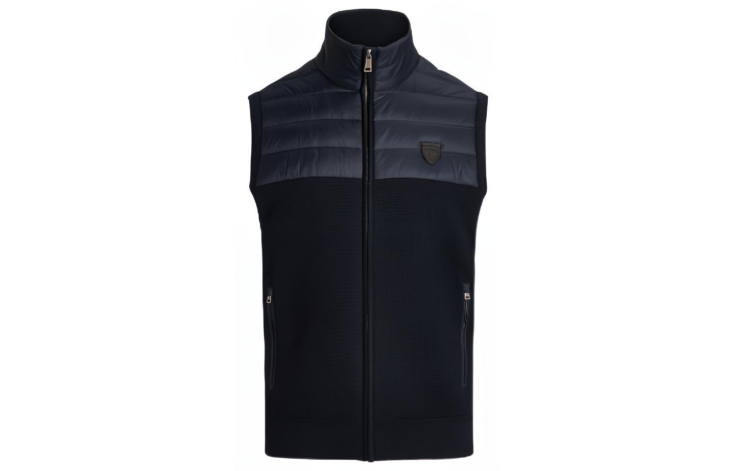 Polo Ralph Lauren Мужская сине-черная жилетка, Blue Black — фото 4