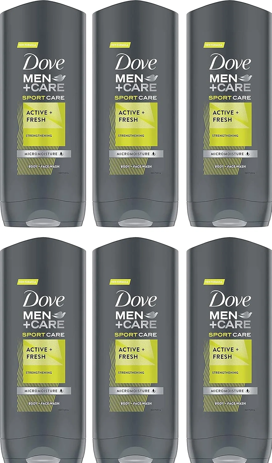 Мужской гель для душа и умывания «Sportcare Active Fresh» от Dove Men+Care Dove
