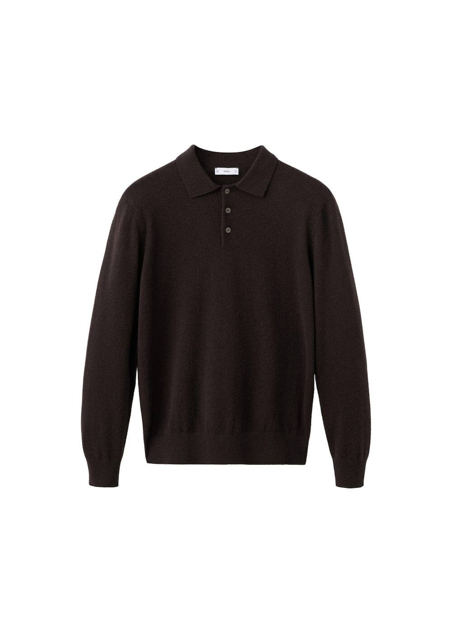 

Свитер MANGO MAN Cashs, шоколадный