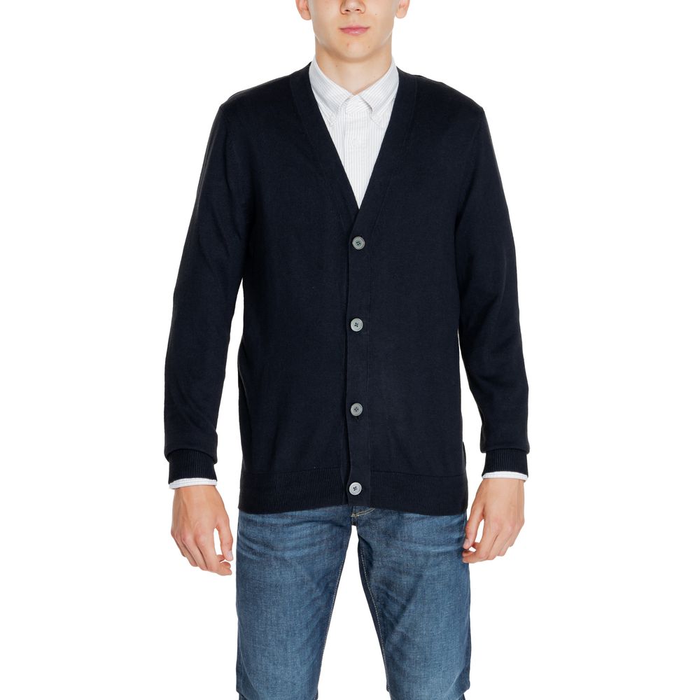 

Черный хлопковый кардиган Jack & Jones