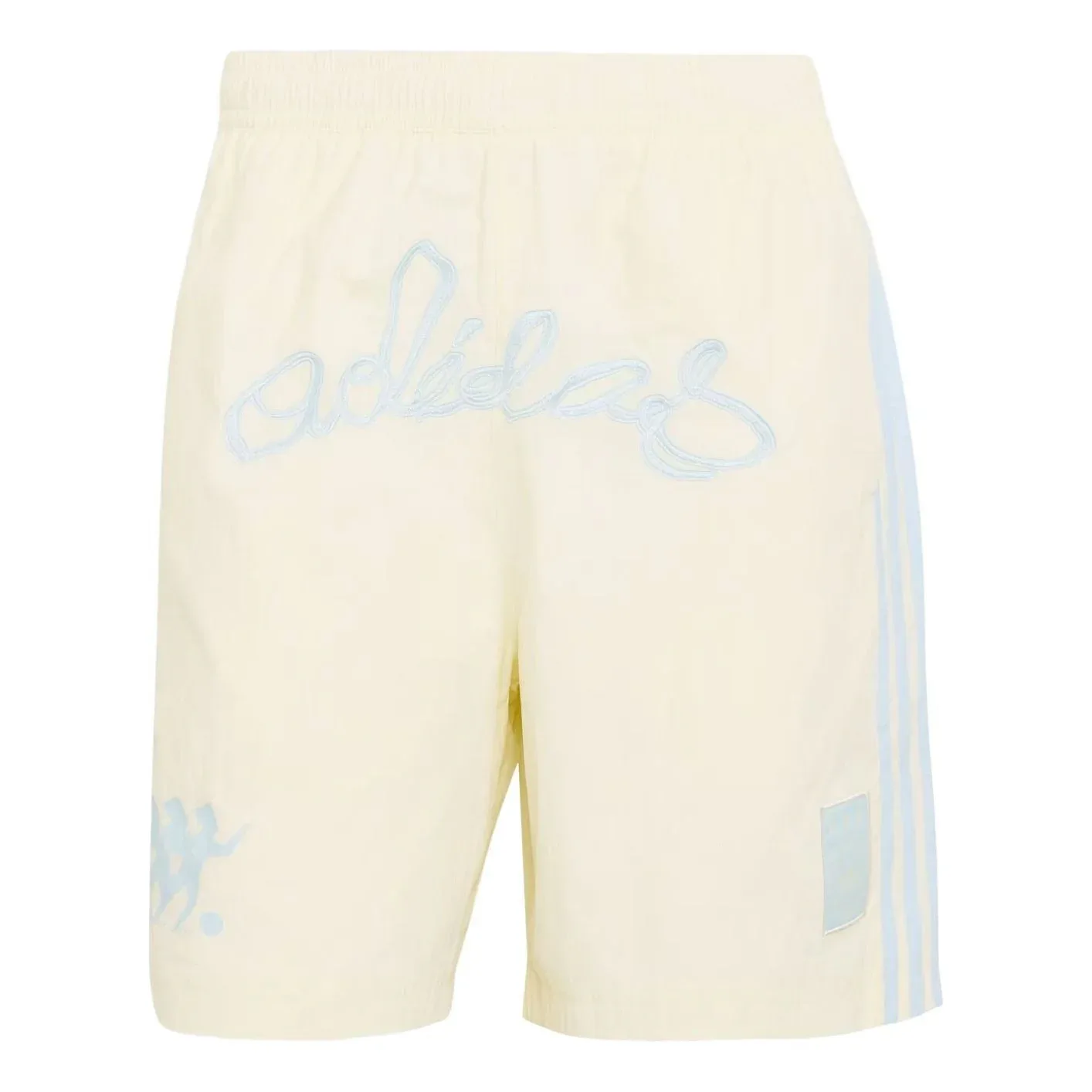 Шорты Adidas One World Graphic Short 'Cream White', бежевый