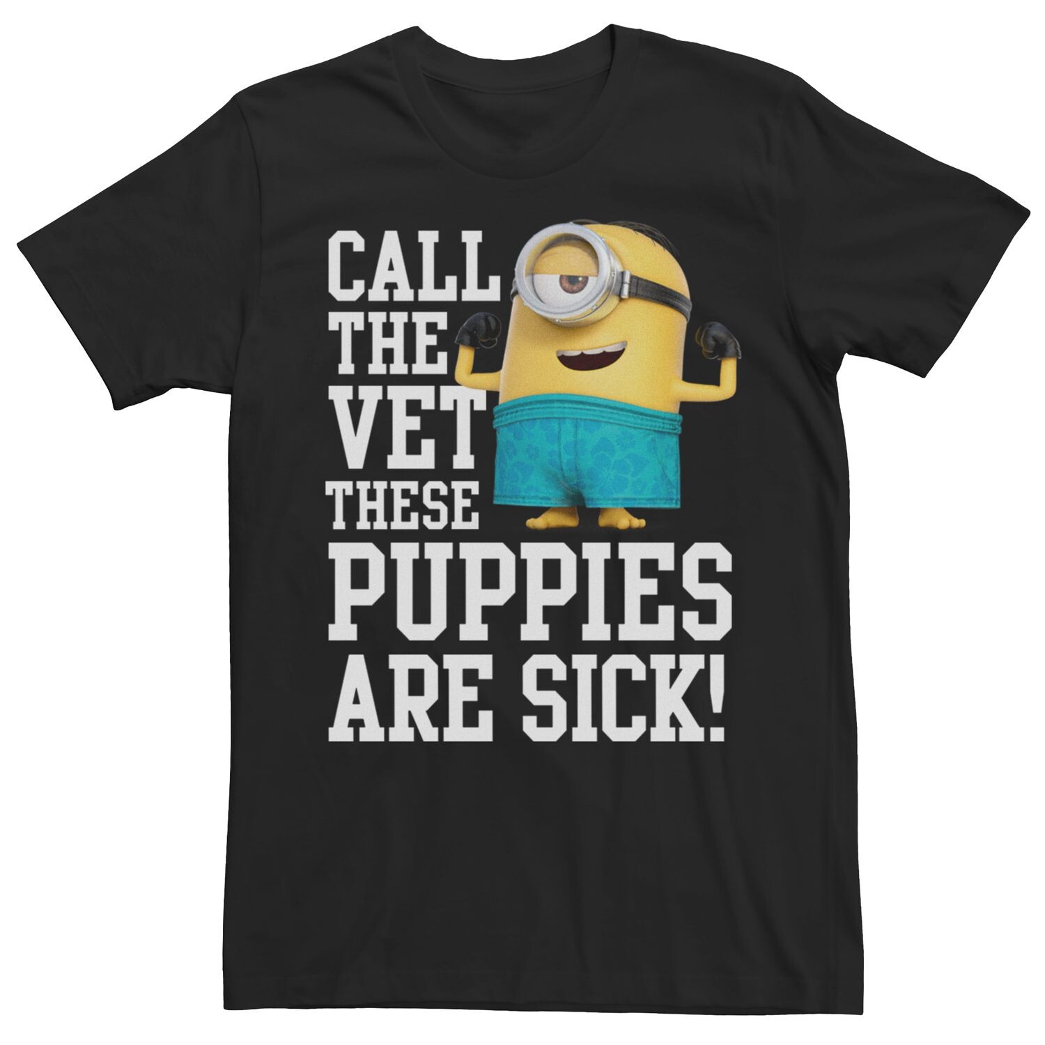 

Мужская футболка Minions Sick Puppies Licensed Character