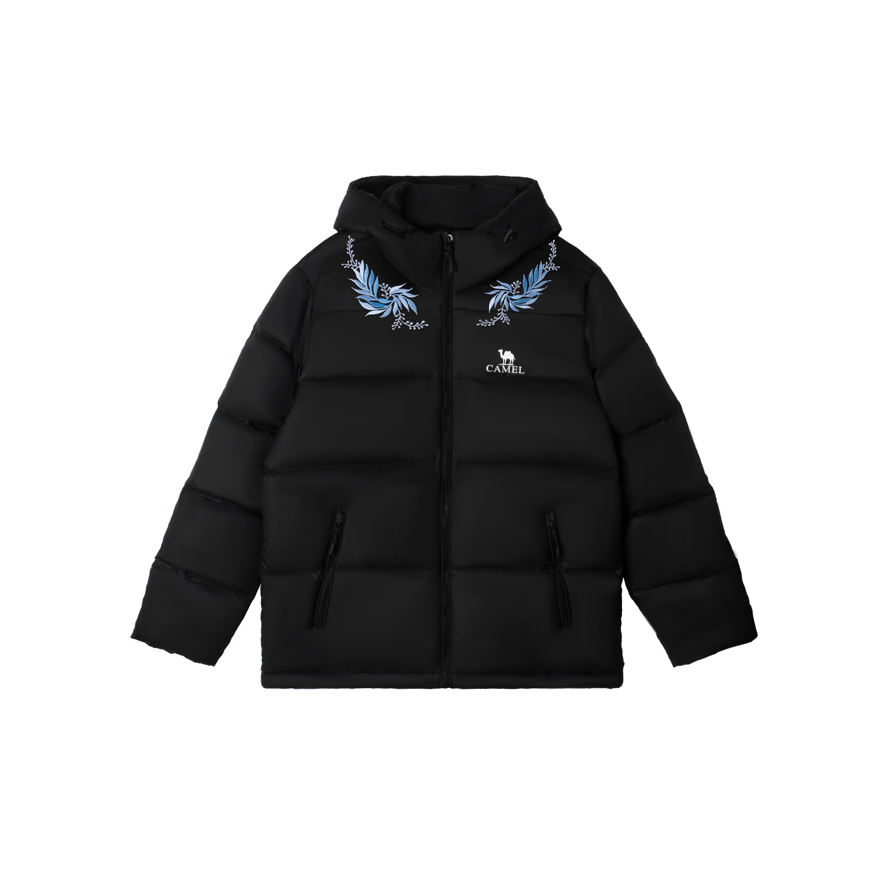 

Теплая куртка с наполнителем из коллекции Fleece Unisex CAMEL, phantom черный