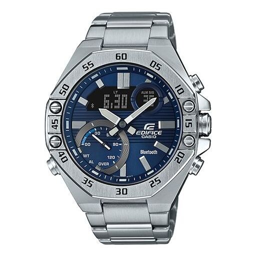 

Часы Casio Edifice Waterproof Analog-Digital Watch 'Silver Blue', цвет silver