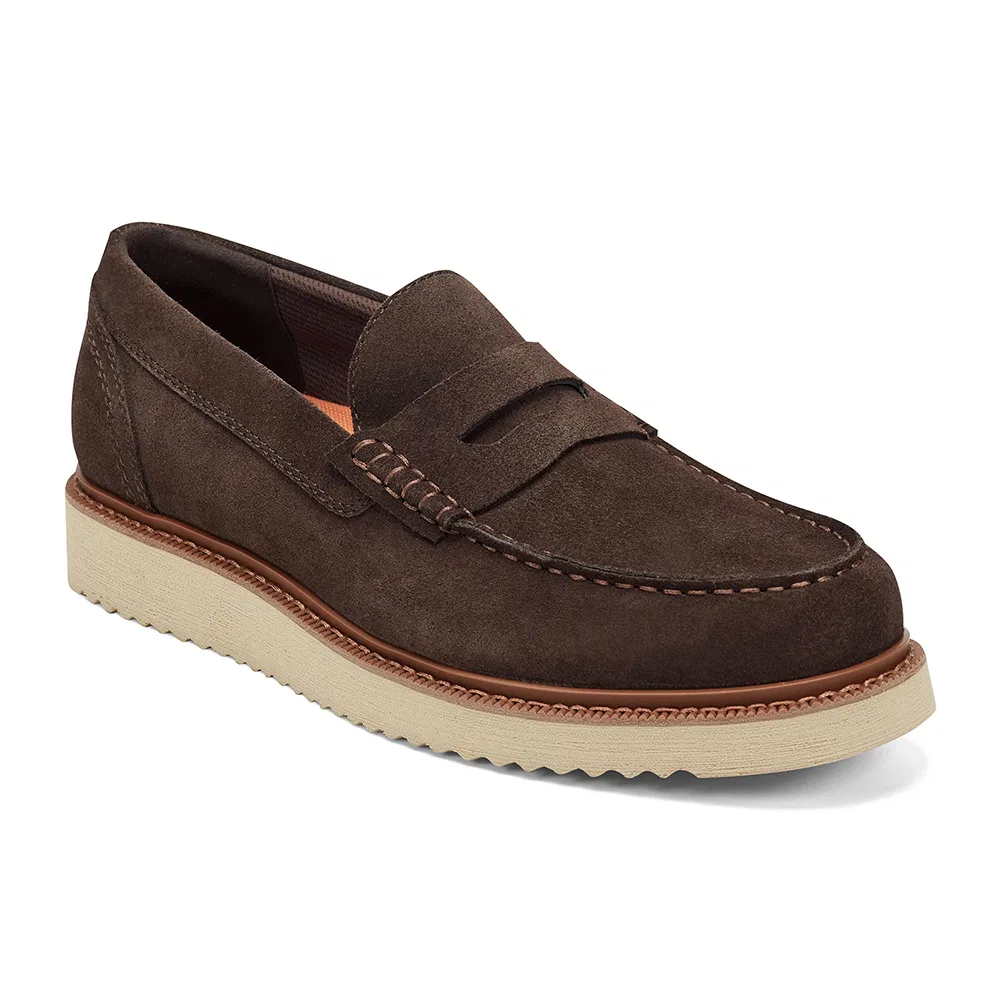 Мужские лоферы Raddix Penny тёмно-коричневые от Rockport