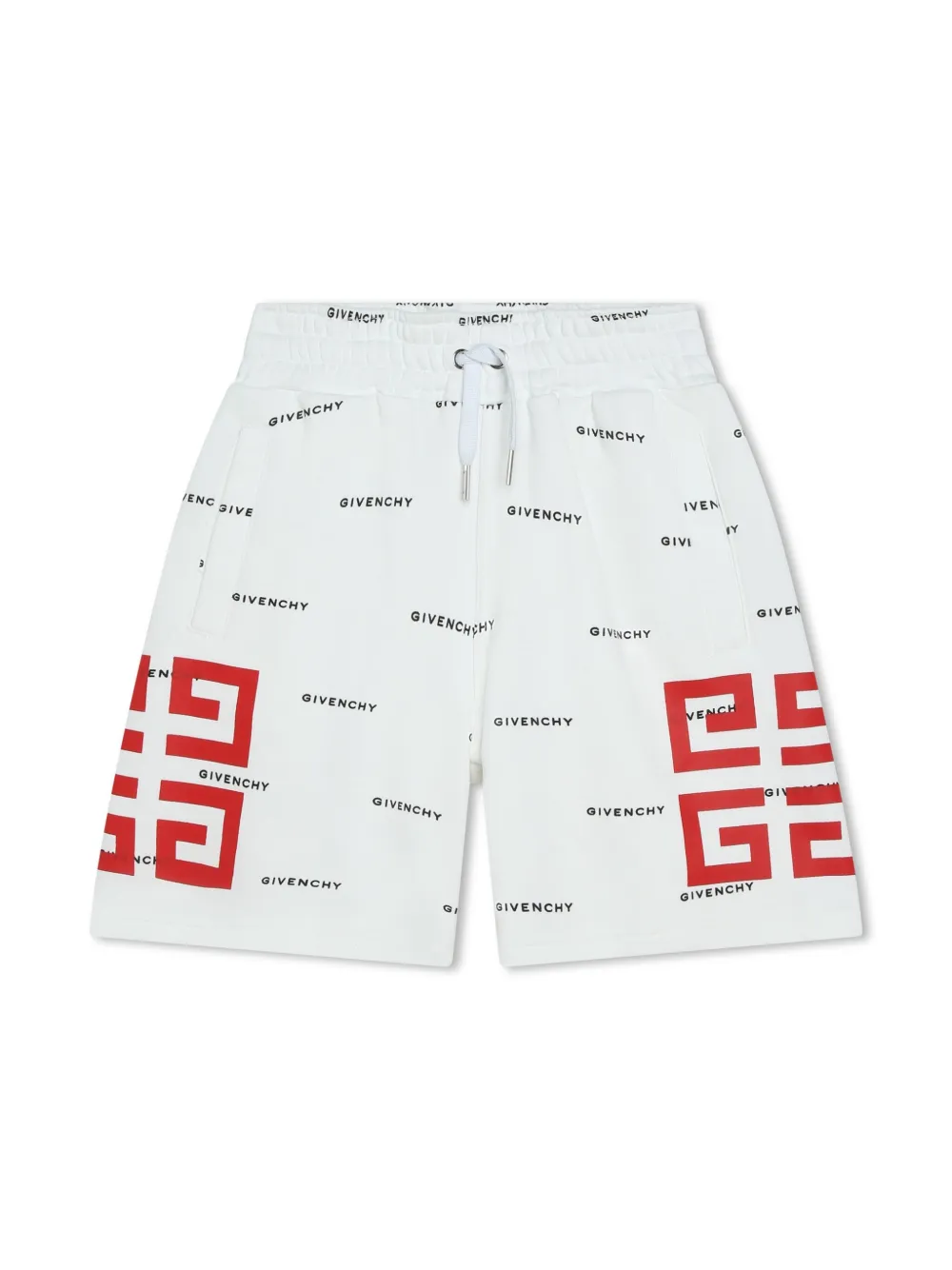 

Спортивные шорты с логотипом 4G Givenchy Kids, белый