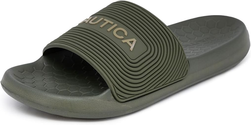 

Мужские сандалии Nautica без застежки, Olive-asti