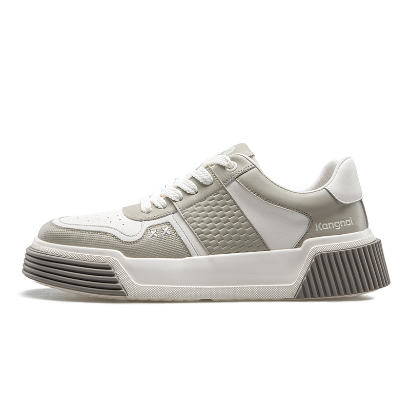 

Низкие мужские кроссовки KANGNAI, White/Gray