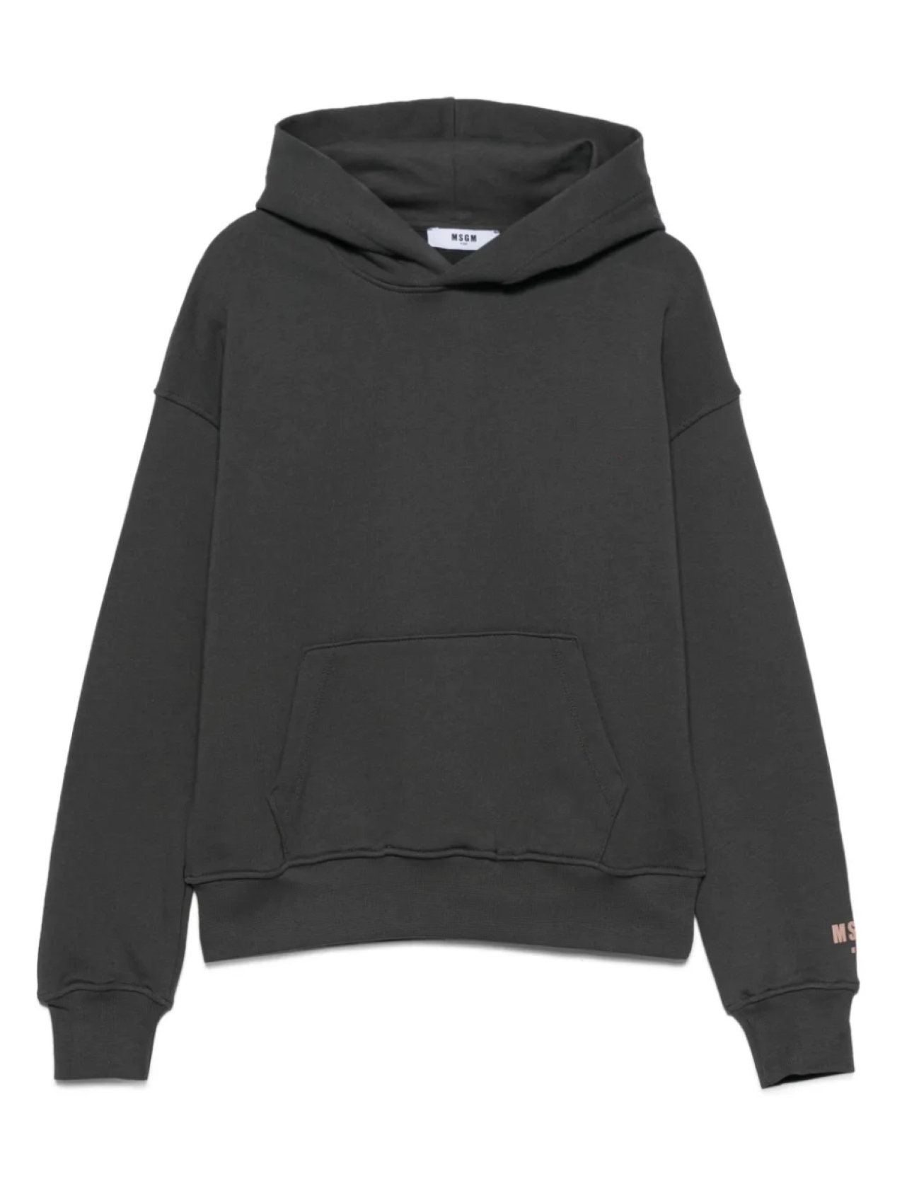 

Худи с логотипом MSGM, серый