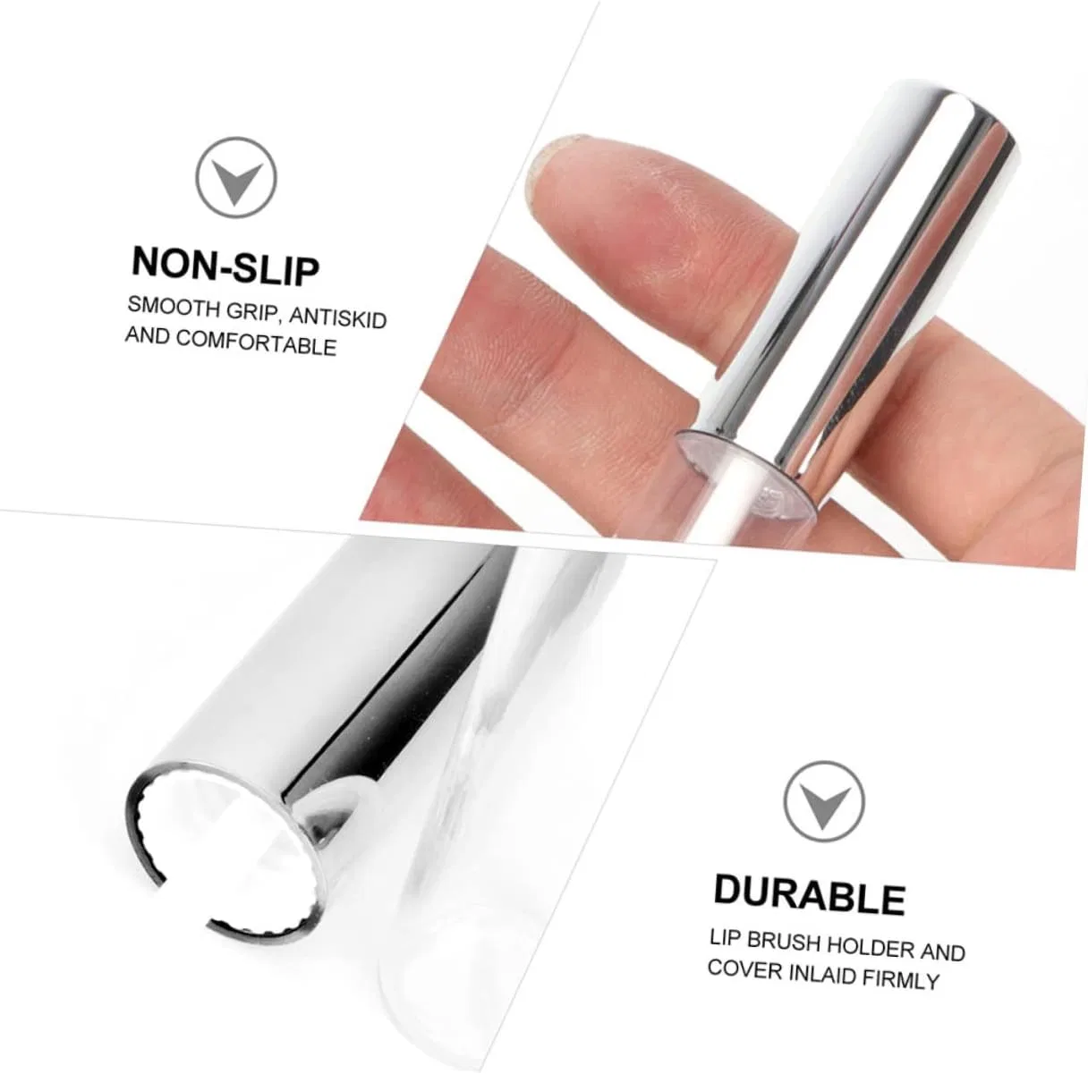 Набор пустых тюбиков для блеска для губ Minkissy 30 шт 10 мл ассорти — фото 2