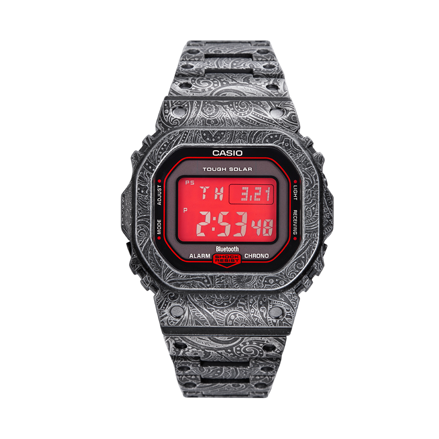 

CASIO Часы Men DIGITAL Series 43mm Red Watch, Black