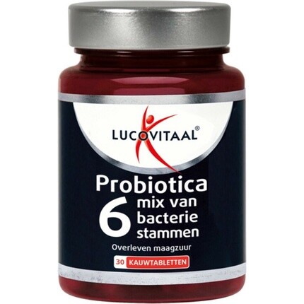 

Пробиотики Пищевая Добавка - 30 Жевательных Таблеток Lucovitaal