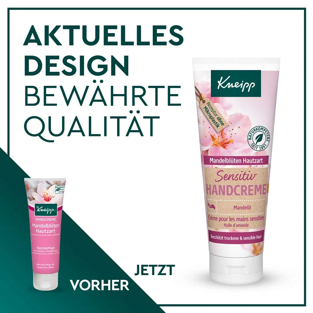 Крем для рук Kneipp Sensitive Almond Blossom Skin Delicate 8 x 75 мл Kneipp — фото 2