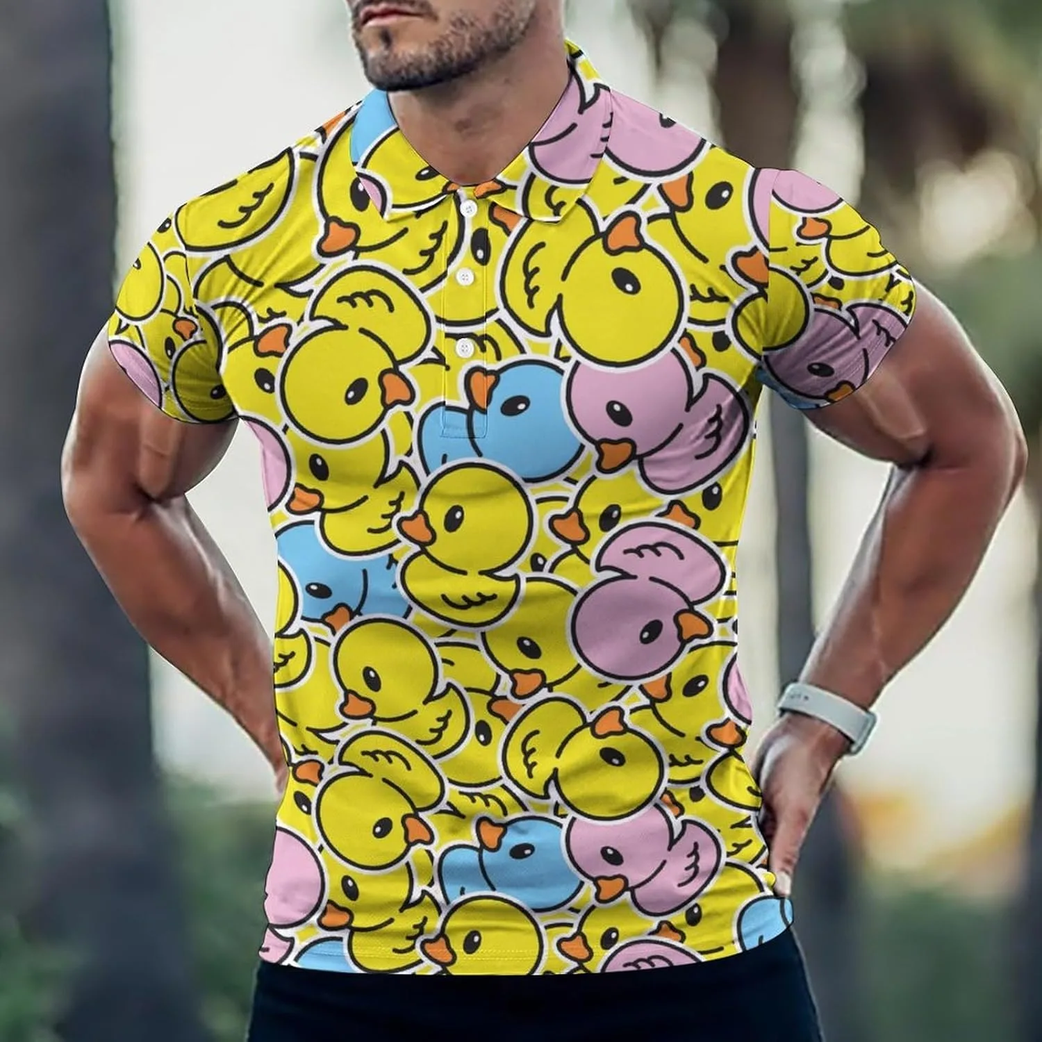 Футболка мужская Yellow T Shirt с коротким рукавом, Dry Fit — фото 2