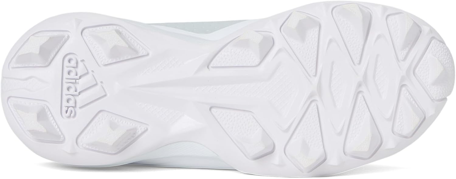Бейсбольные кроссовки Adidas Adizero Impact для мальчиков (малыши/маленькие дети/старшие дети), белый/черный/серый/светло-серый — фото 3