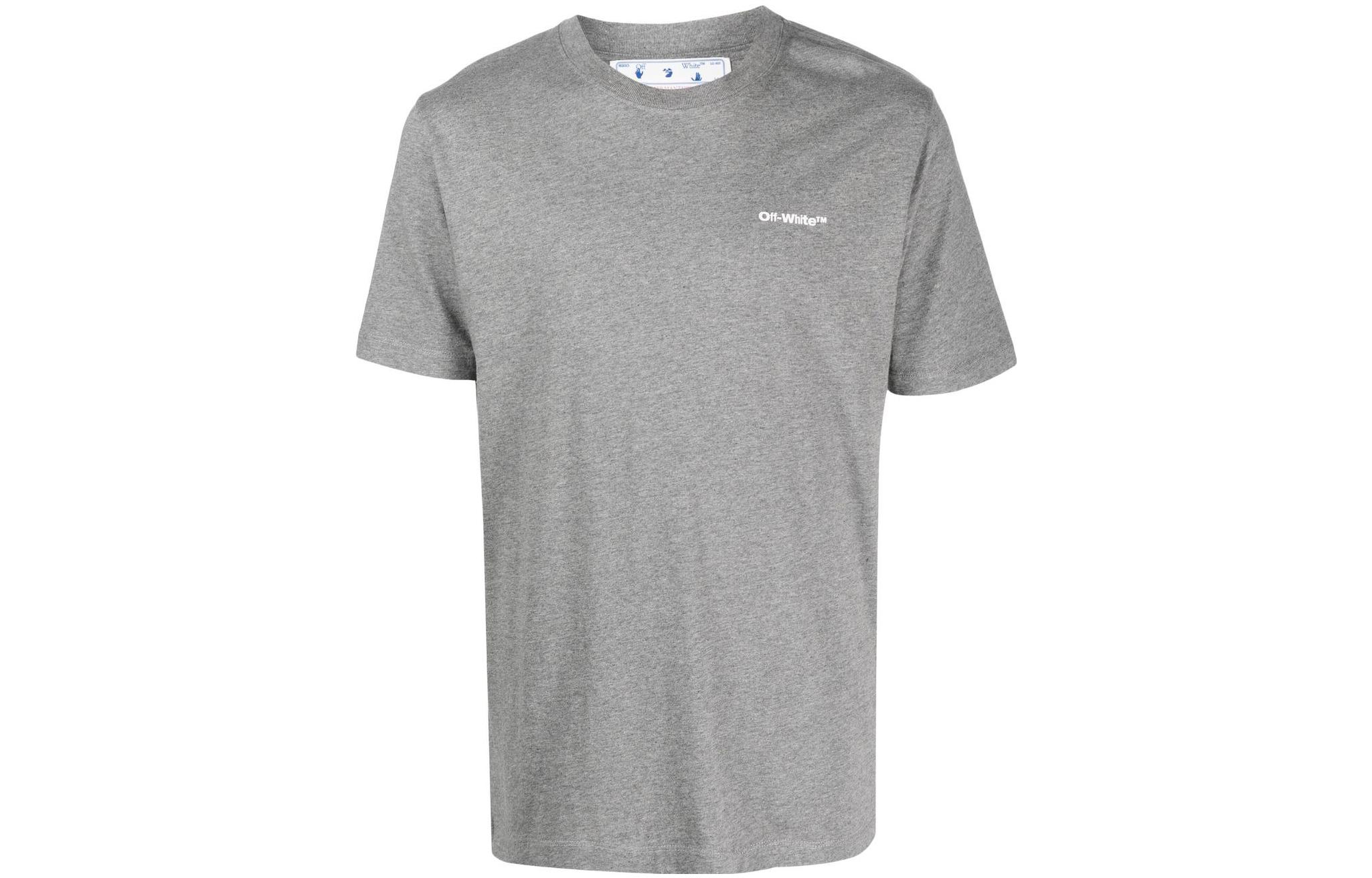 

OFF-WHITE Футболка OFF WHITE Wave Outl Diag Slim S/S