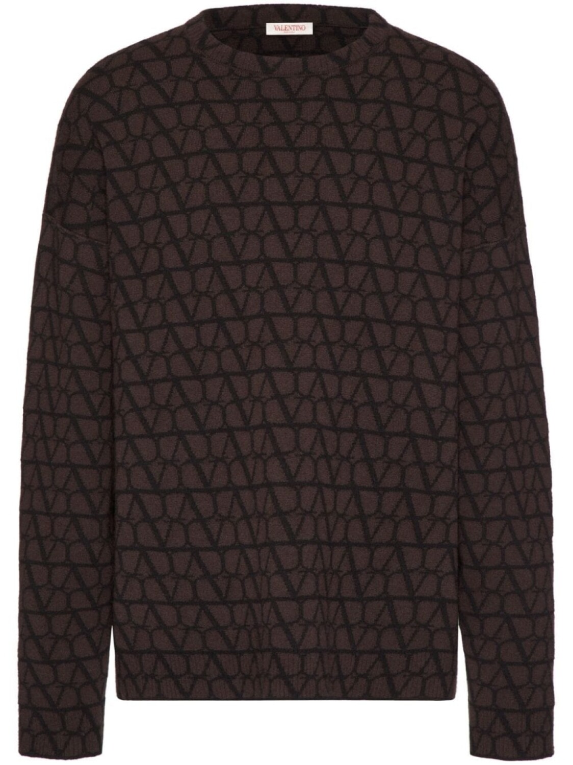 

Valentino Garavani шерстяной джемпер Toile Iconographe, черный