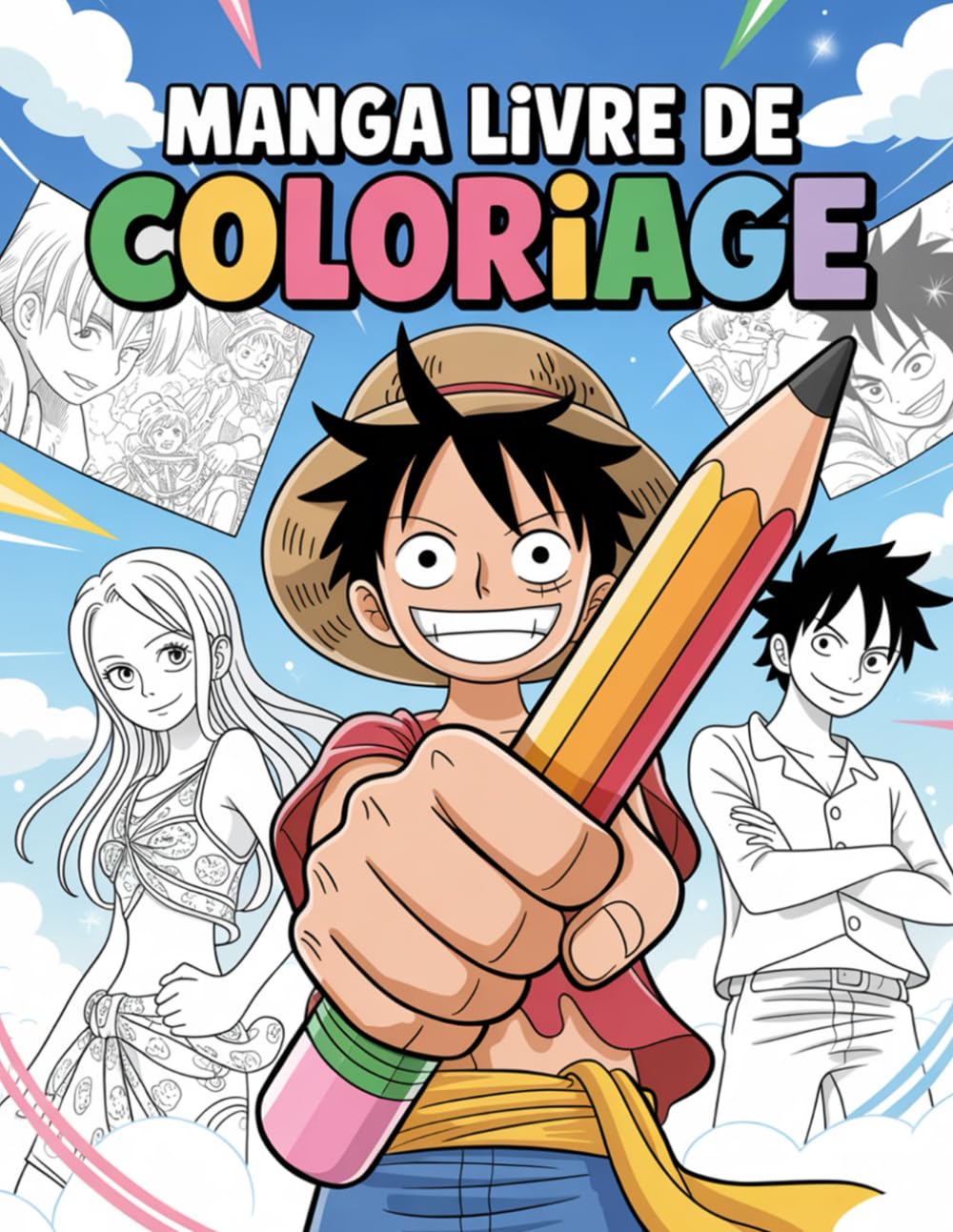 

Manga Livre De Coloriage: Le cadeau parfait pour les fans d’anime, de manga et de culture japonaise (Independently published)