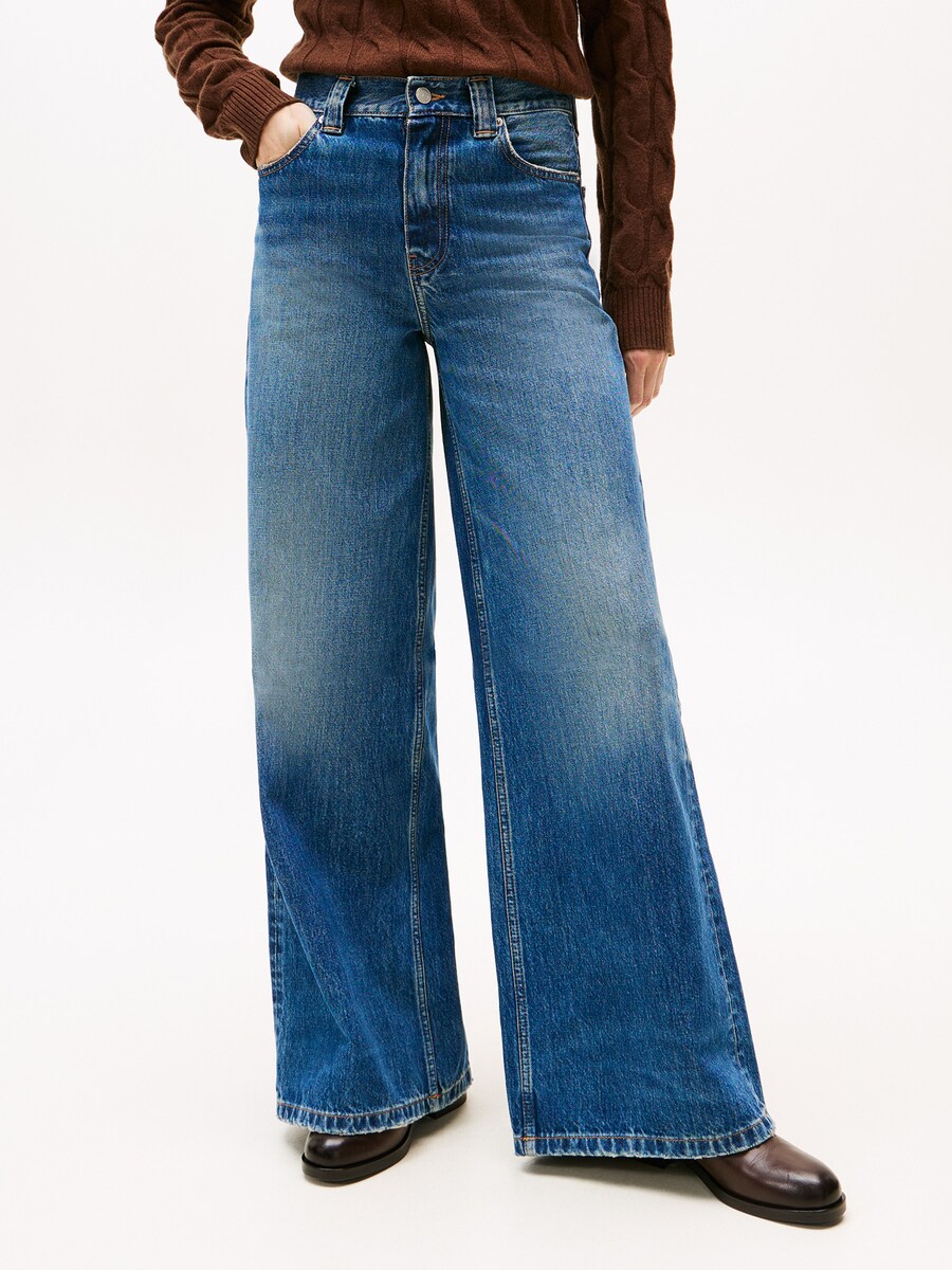 Джинсы с широкими штанинами TOMMY HILFIGER KRIS 70s, Blue Denim — фото 3