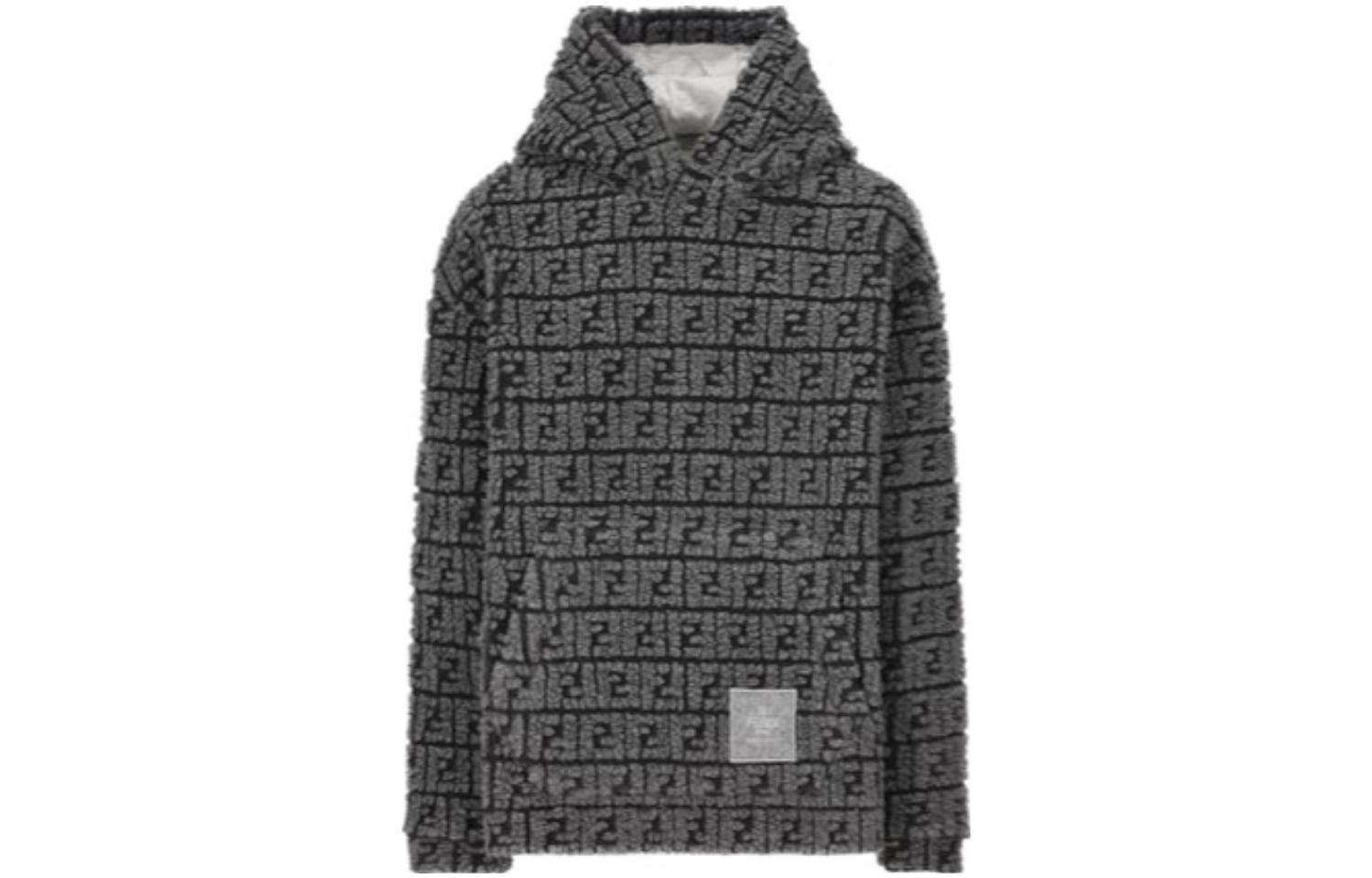 Толстовка FW23 Kids' Gray FENDI, серый — фото 3