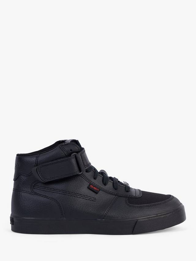 

Детские кроссовки Tovni Mix Mesh High Top Kickers, Black Leather