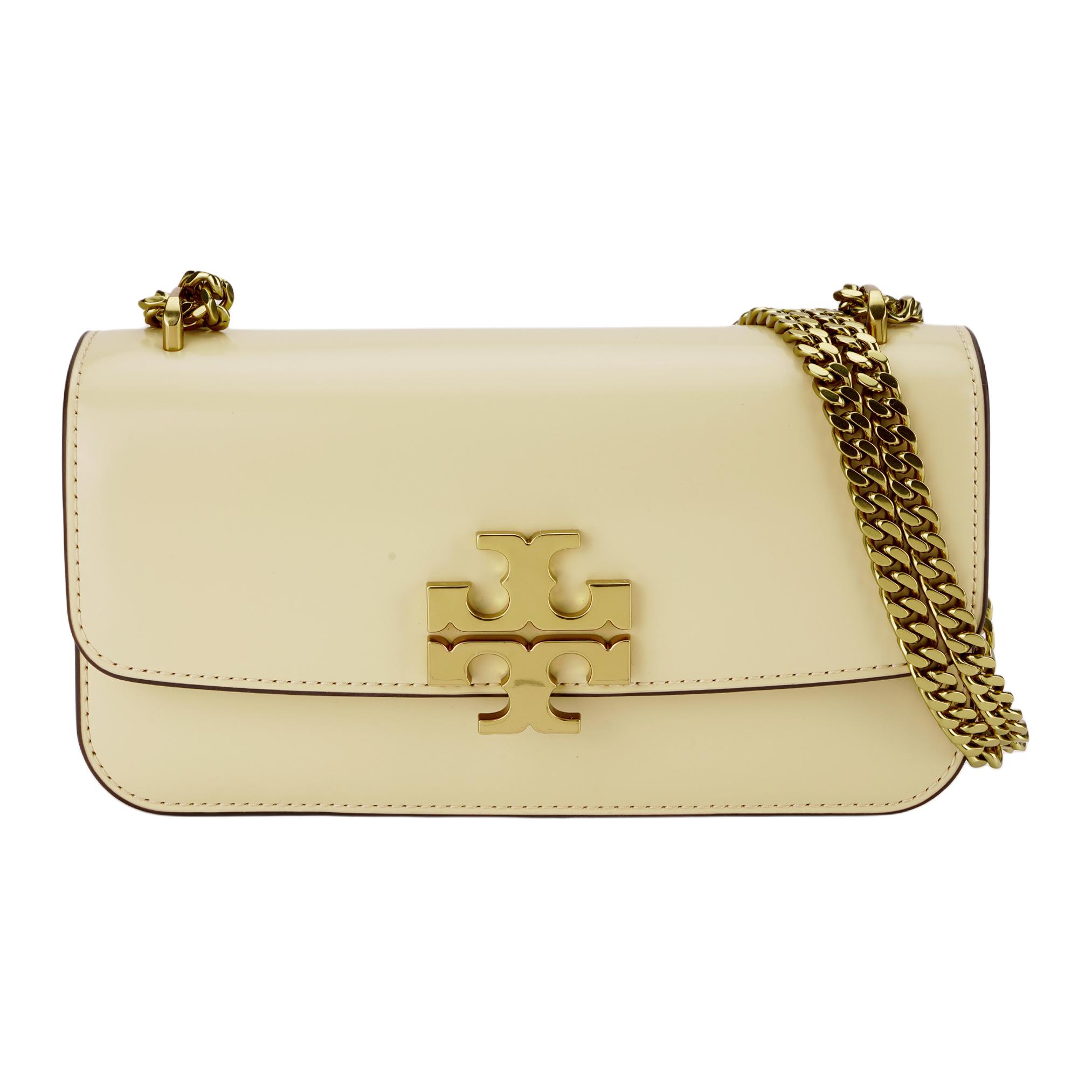 

TORY BURCH Элеонор Кожаная Женская Сумка Через Плечо С Одним Ремнем Ванильная