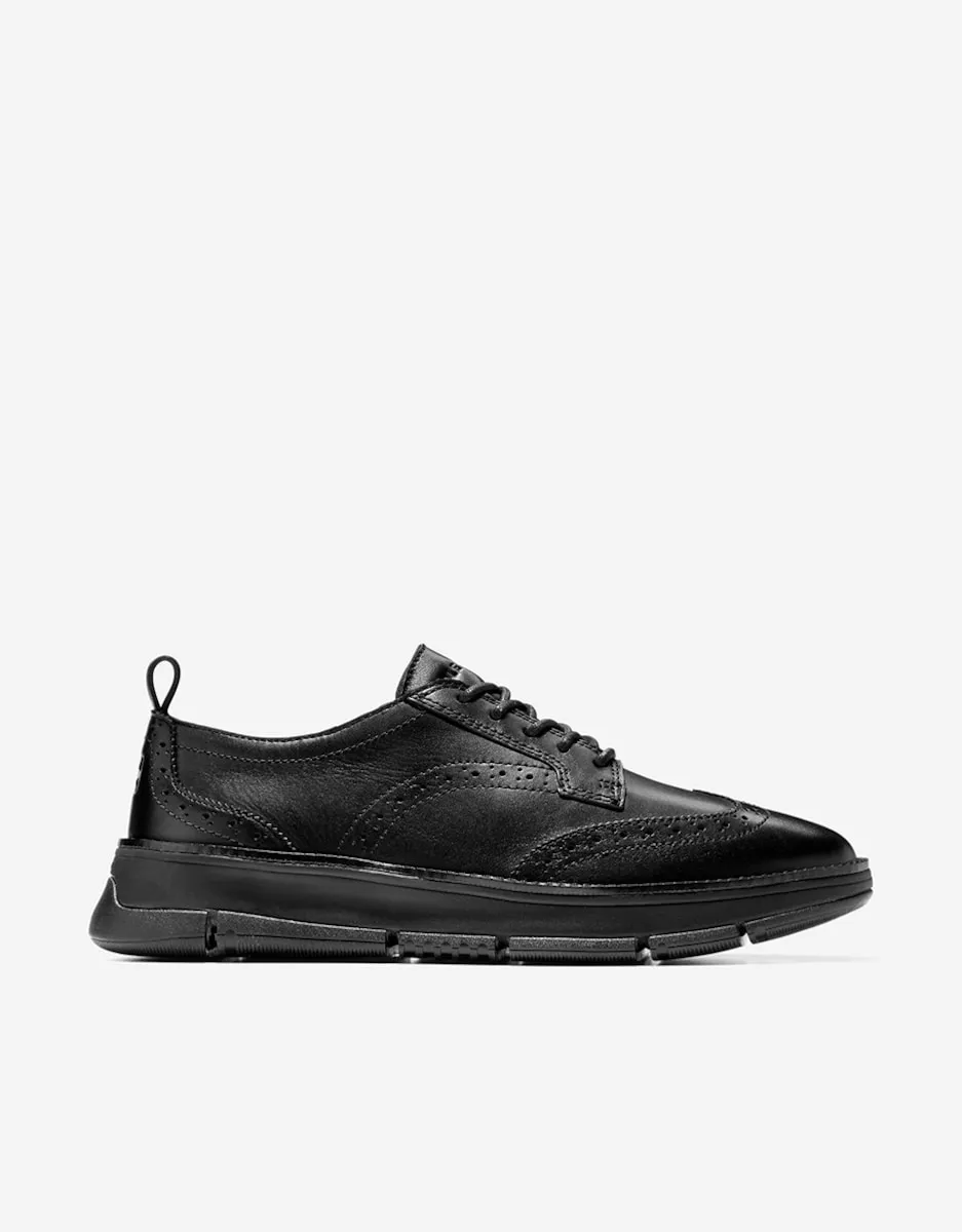 Женские кожаные туфли на шнурках Cole Haan, черный