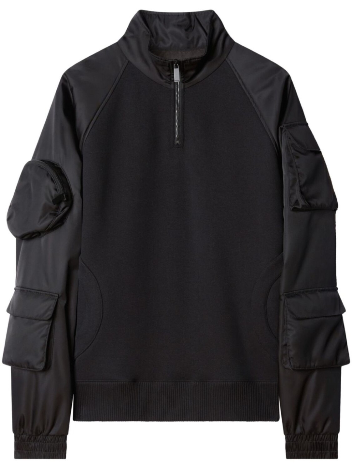 

Джемпер с накладным карманом Off-White, черный
